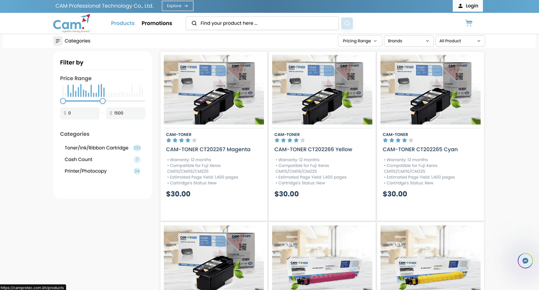 Cam Professional Technology Co., Ltd.